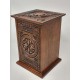 cherry wood Celtic Cremation Box for Ashes cherry wood Celtic Cremation Box for Ashes