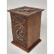 Celtic Cross Cherry Wood Box Adult Urn for Ashes