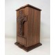 Christ on Cross Wood Cremation Box for Ashes