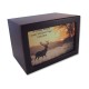 Deer at Sunset Wooden Urn Box-Free Engraving