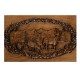 Cherry Wood Adult Deer Cremation Urn Cherry Wood Adult Deer Cremation Urn
