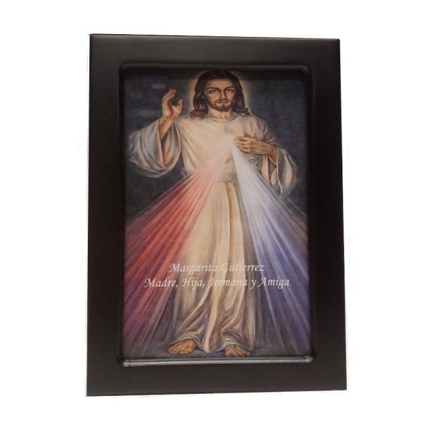 Divine Mercy White Wooden Urn Box for Adult AShes Divine Mercy White Wooden Urn Box