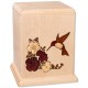 Hummingbird Wooden Cremation Urn Hummingbird Wooden Cremation Urns