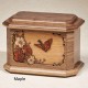 Butterfly Wooden Box for AShes Butterfly Wooden Art Urn for AShes
