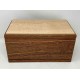 Modern Mahogany Cremation Box 