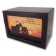 Wood Motorcycle Box for Ashes Wood Motorcycle Box for Ashes