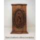 Lady of Guadalupe Wood Cremation Box Urn for Ashes Lady of Guadalupe Wood Box Urn for Ashes, Virgin Mary