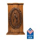 Lady of Guadalupe Wood Cremation Box Urn for Ashes Lady of Guadalupe Wood Box Urn for Ashes, Virgin Mary