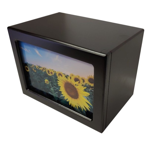 Sunflower Wooden Urn Box