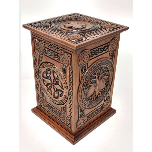 Celtic Tree of Life Double Size urn for Two