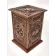 cherry wood Celtic Cremation Box for Ashes cherry wood Celtic Cremation Box for Ashes
