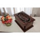 Virgin Mary Walnut Wood Cremation Box