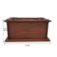 Virgin Mary Walnut Wood Cremation Box Virgin Mary Walnut Wood Cremation Box