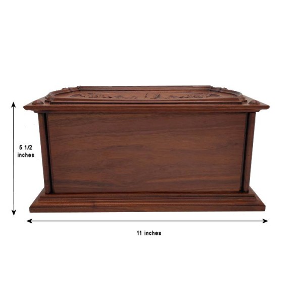 wooden butterfly box for ashes made in USA wooden butterfly box for ashes USA