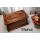 Wooden Butterfly Urn Box for Ashes, Made in USA