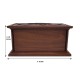 Walnut Wood Christian Cross Wooden Box for Ashes Walnut Wood Cross Wooden Box for Ashes