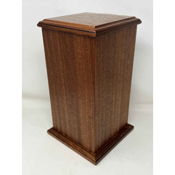 Christ on Cross Wood Cremation Box for Ashes Christ on Cross Wood Cremation Box for Ashes