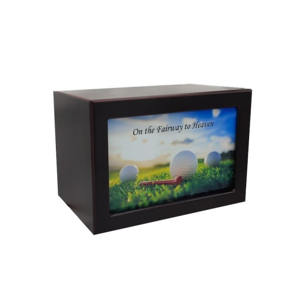 Golf Urn Box for Cremains-Free Engraving Golf Urn Box for Cremains-Free Engraving