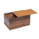 wood cremation box for ashes