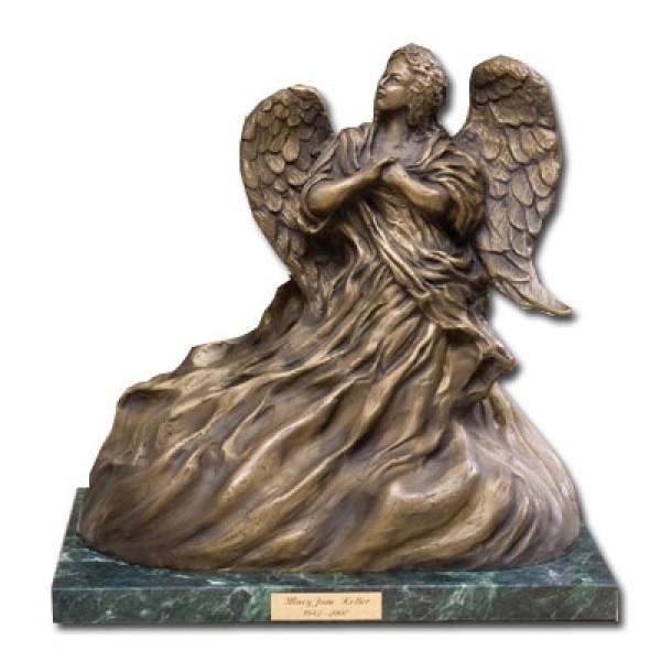 Bronze Angel Urn