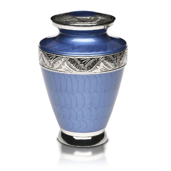 Dutch Blue Urn for Cremains Imperfect