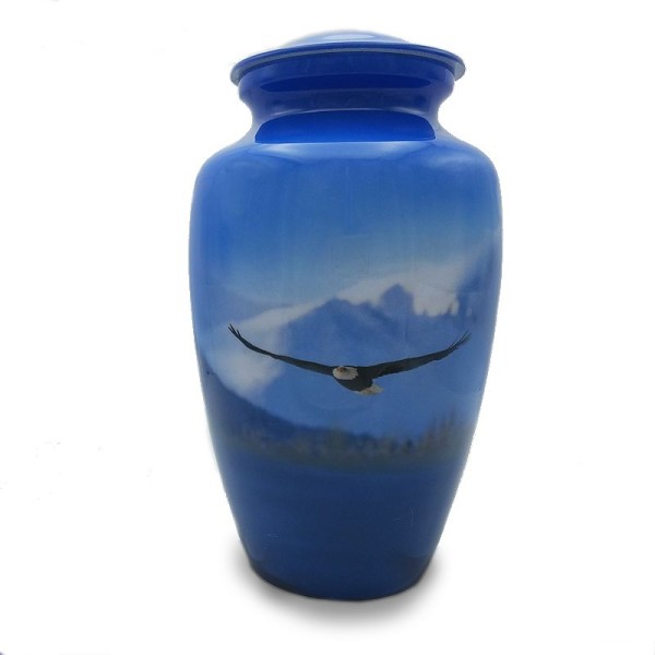 Soaring American Eagle Cremation Urn for Ashes