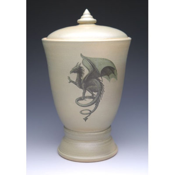 Gothic Dragon Cremation Urn