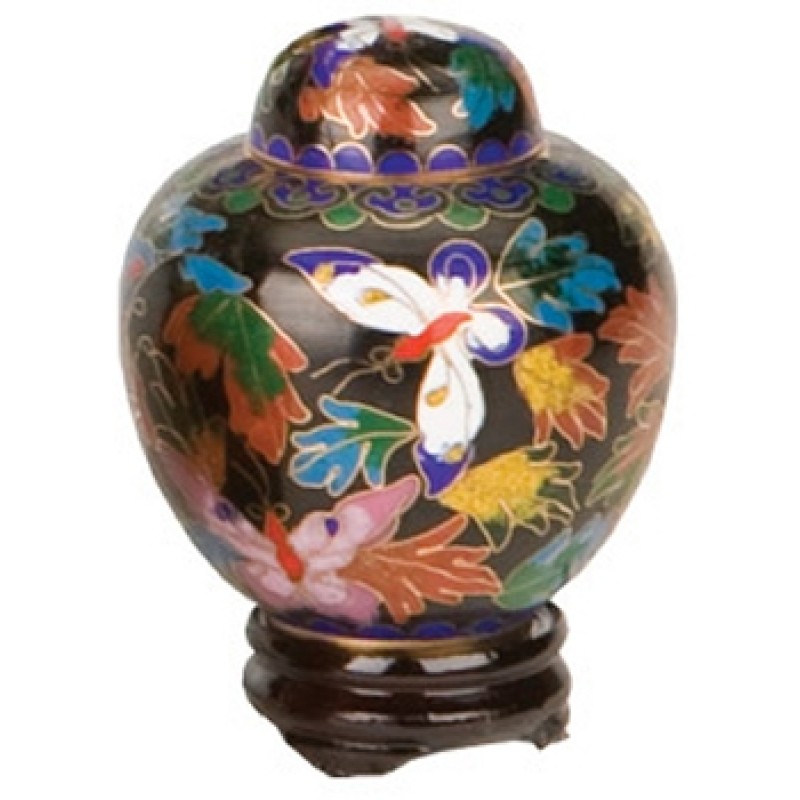 Home Decor Black Geturns Keepsake Mini Butterfly Cremation Urn For