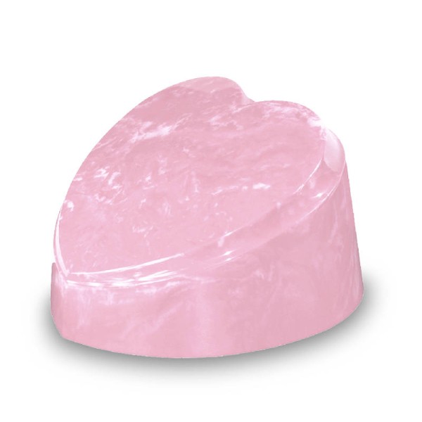 Pink Heart Adult Cremation Urn, Made in USA
