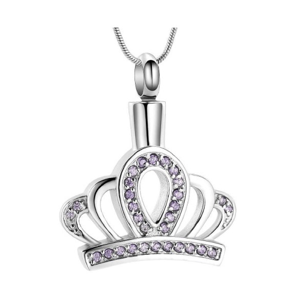 Queen Royal Crown Urn Necklace 