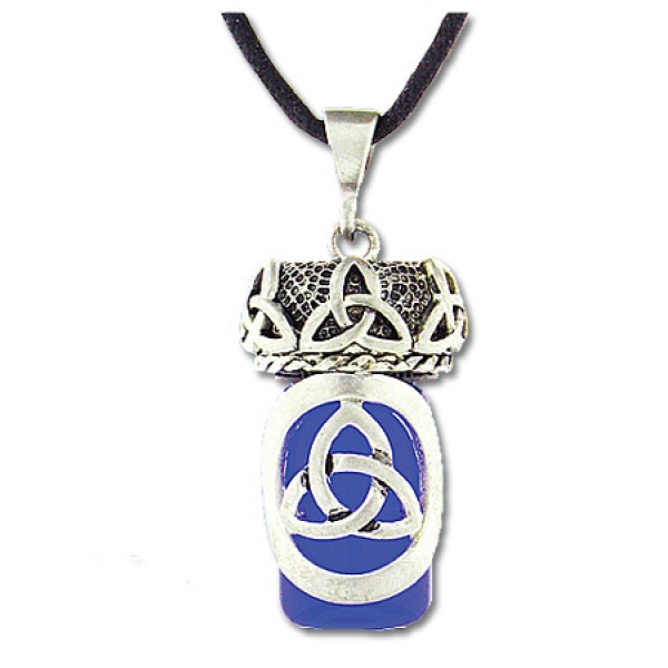 Cobalt Blue Glass Keepsake Urn