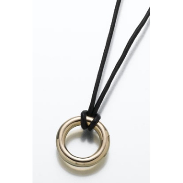 Golden Eternity Urn Necklace for Ashes