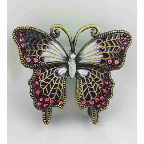 Purple Butterfly Keepsake Urn