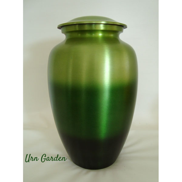 Green Ombre Urn for Ashes