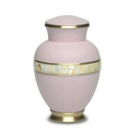 Pink Seashell Mother of Pearl Urn for Ashes