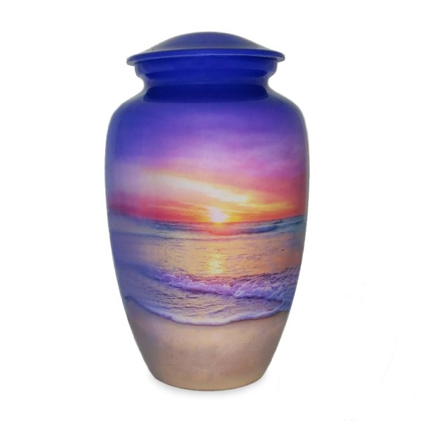 Purple Sunset Siesta Key Beach and Ocean Urn 