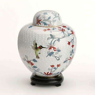 cloisonne cremation urns