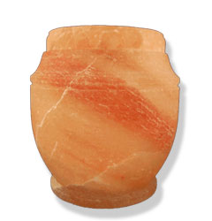 Rock Salt Urn for Ashes