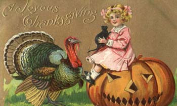 Thanksgiving postcard