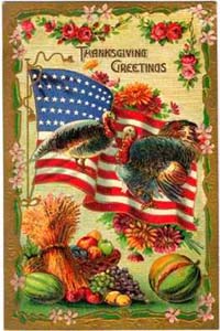 Thanksgiving postcard