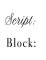 font engraving example
