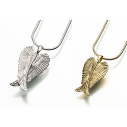 Winged Urn Necklace