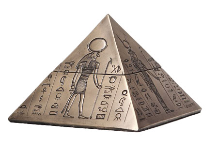 Egyptian Pyramid Keepsake Urn