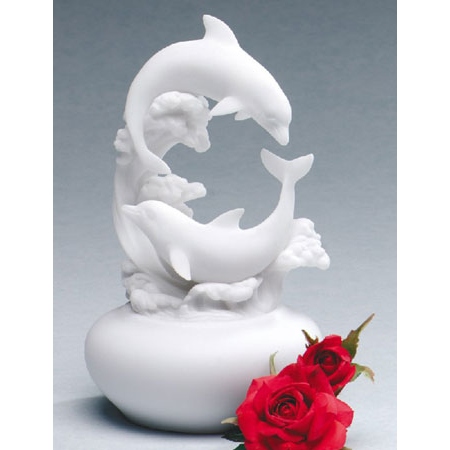 marble cremation urns dolphin urns