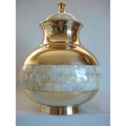 mother of pearl discount cremation urn