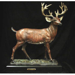 deer cremation urn