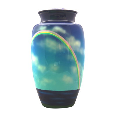 Rainbow Urn for ashes