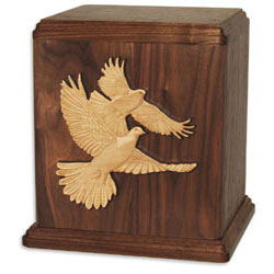 Love bird urn for two people